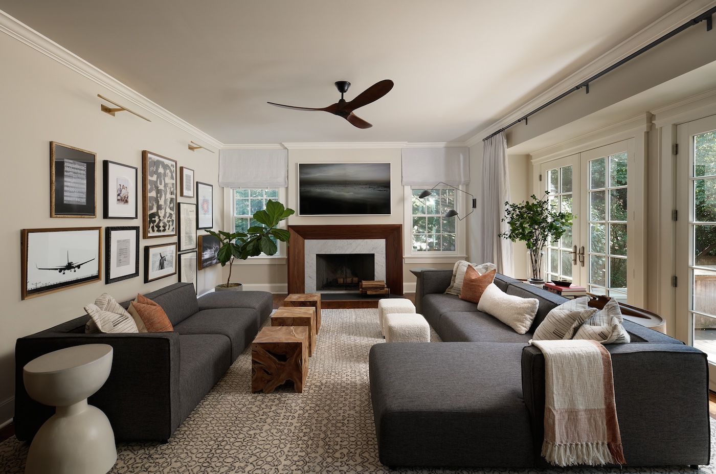 Sandra Funk living room design