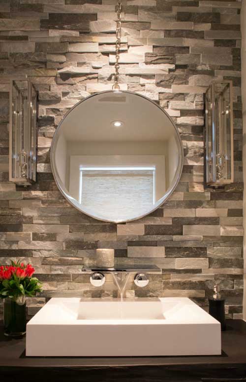 Sink in Powder Room Design