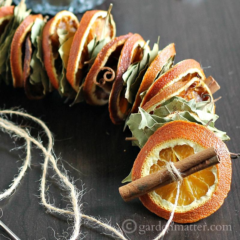 orange garland