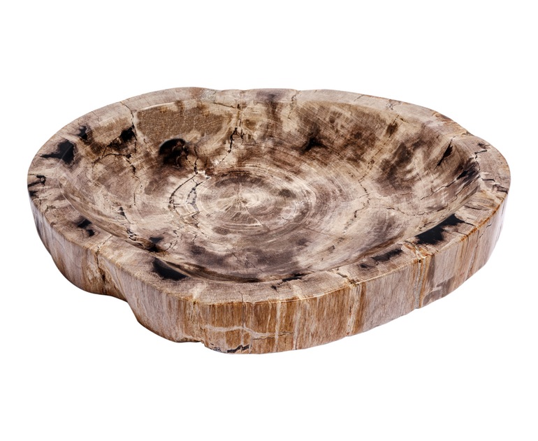 Kaya Petrified Wood Bowl