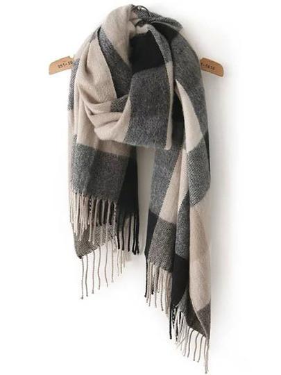 scarf-black-grey-plaid-winter-fall-warm-comfy-scarves-1_grande - House