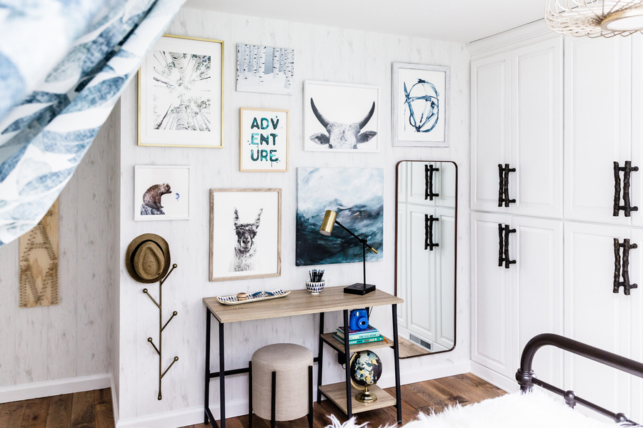 Gallery Wall - Kids Room Design Hygge Style