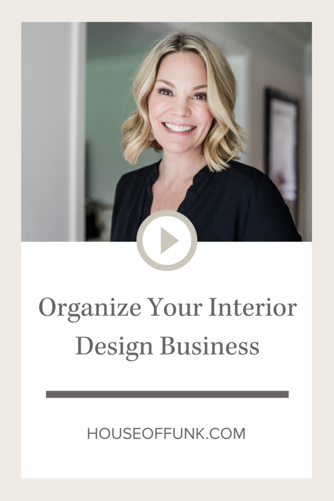 organize your interior design business design sips